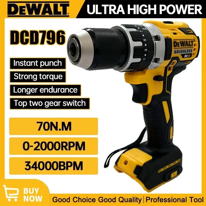 Cordless Drill Driver - Perceuse à percussion sans fil Dewalt