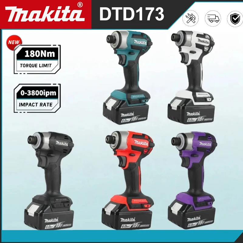 Cordless Drill Driver - Makita DTD173 18V LXT Visseuse à
