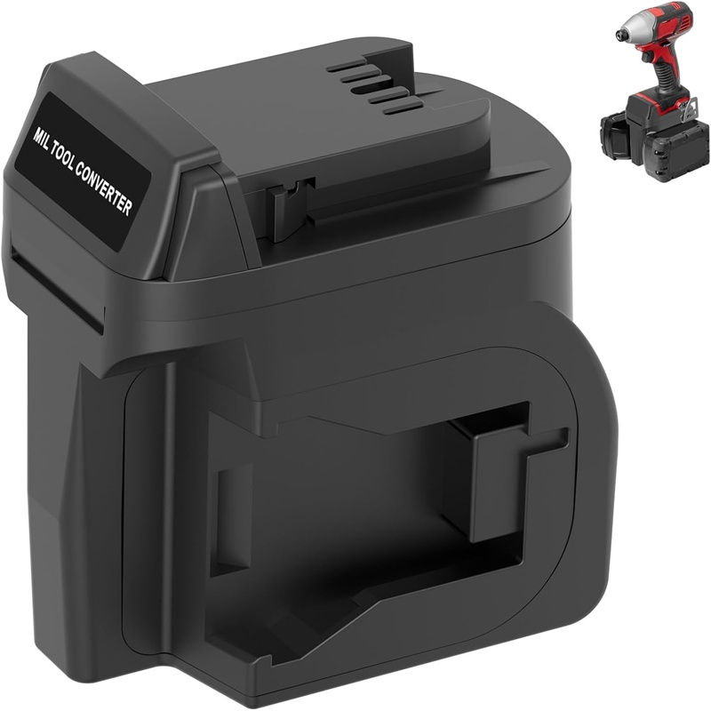 Power Tools Red - Adaptateur de batterie 2 en 1