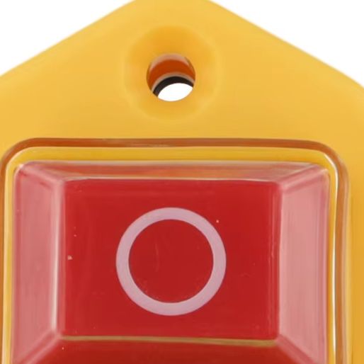 Power Tools Red - Interrupteur à bouton-poussoir KlD-28A 5 broches