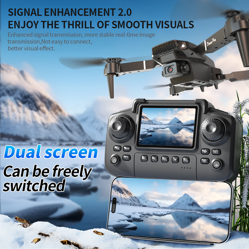 Drone pliable E88 Pro avec dou - Power Tools World avis et prix