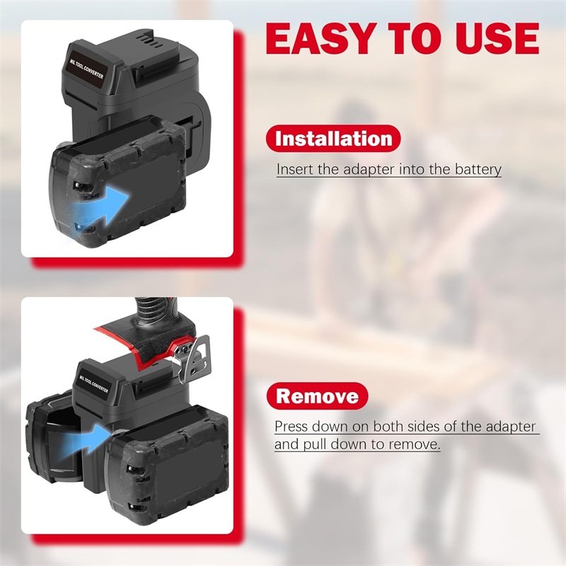 Adaptateur de batterie 2 en 1  - Power Tools Red avis et prix