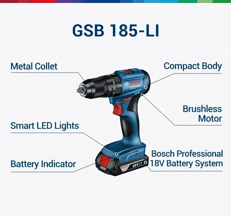 Perceuse à percussion sans fil - Cordless Drill Driver avis et prix