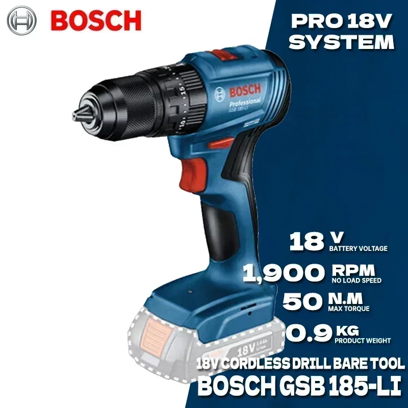 Perceuse à percussion sans fil - Cordless Drill Driver avis et prix
