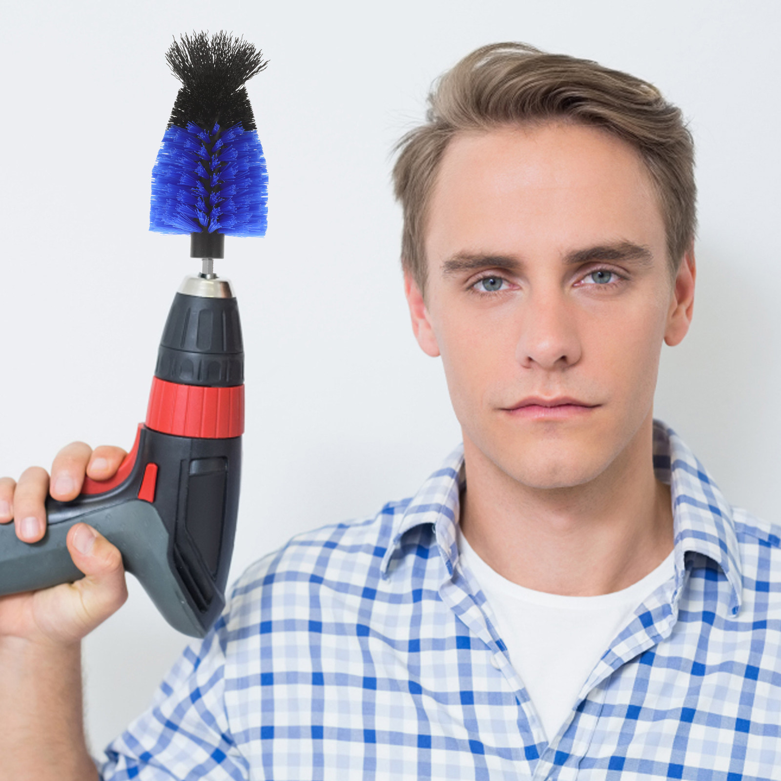Lot de 2 brosses multifonction - Power Tools Set avis et prix