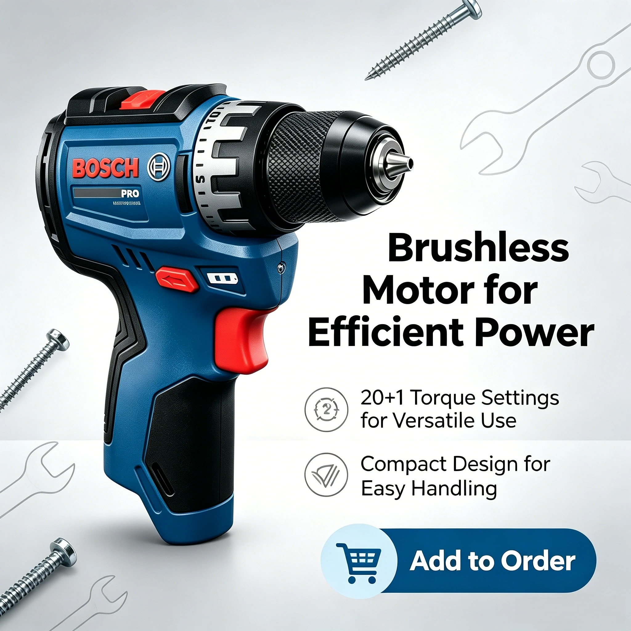Bosch – perceuse sans fil prof - Power Tools Excel avis et prix