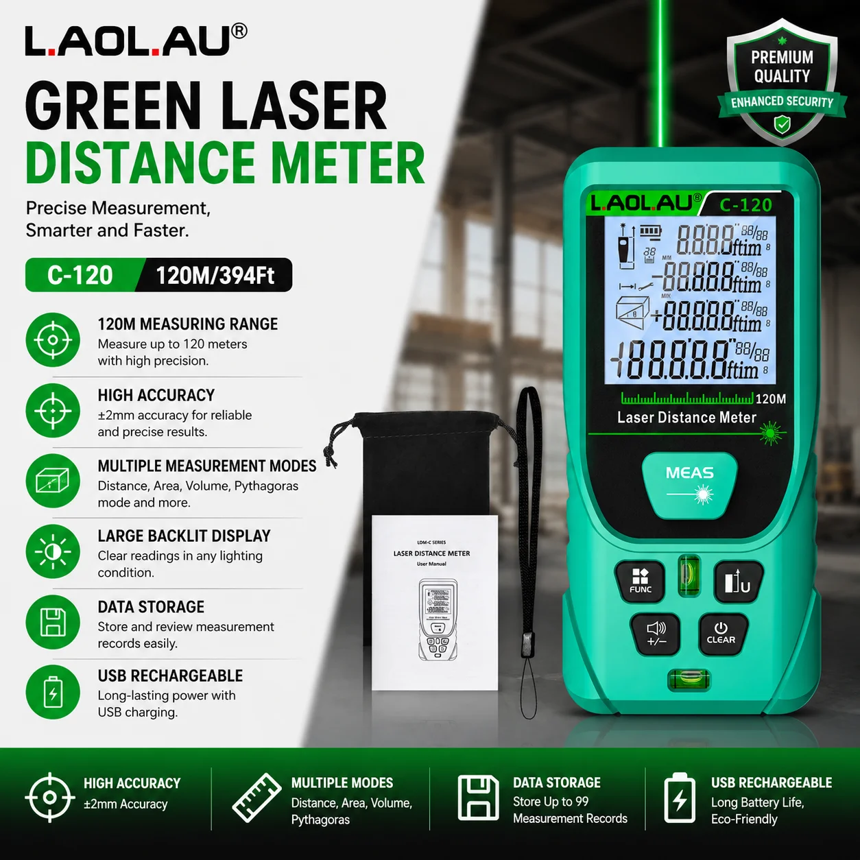 Télémètre laser numérique LAOL - Power Tools Red avis et prix