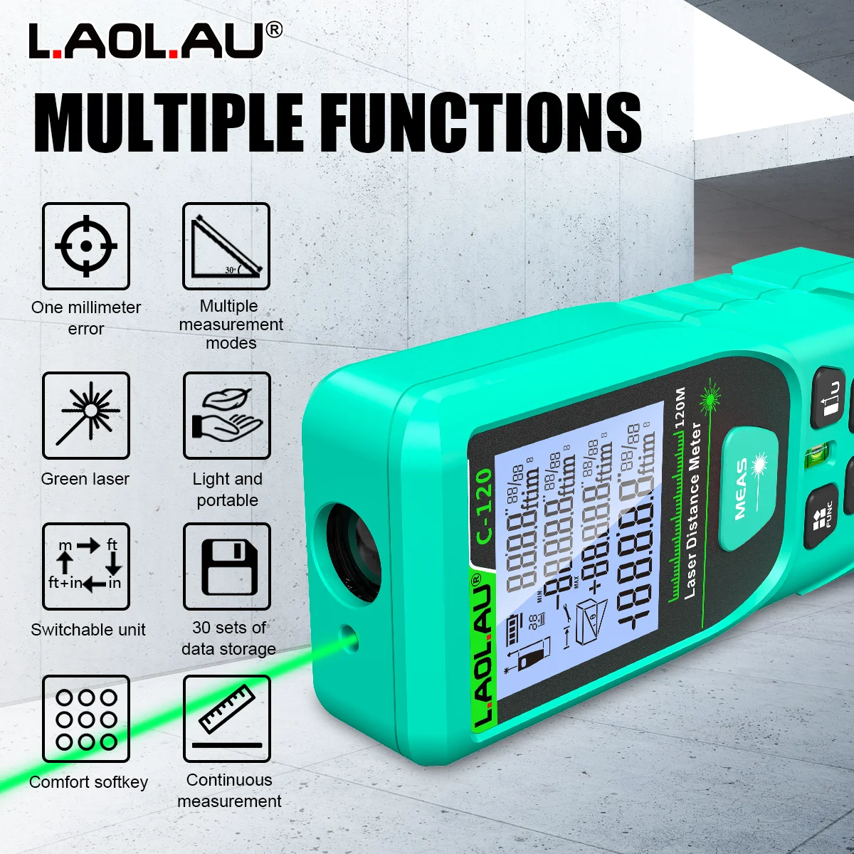 Télémètre laser numérique LAOL - Power Tools Red avis et prix