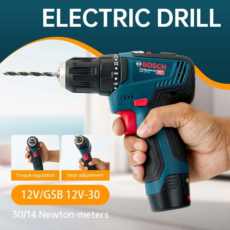 Perceuse électrique Bosch-GSB  - Cordless Drill Driver avis et prix