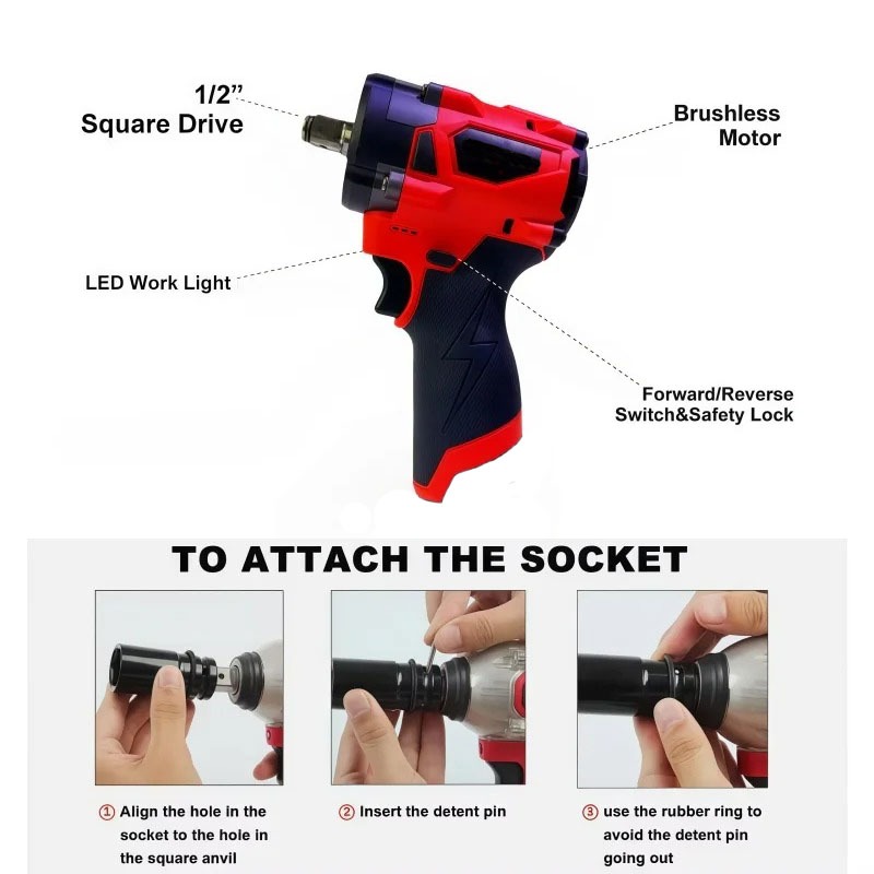 Clé à chocs électrique sans fi - Cordless Drill Driver avis et prix