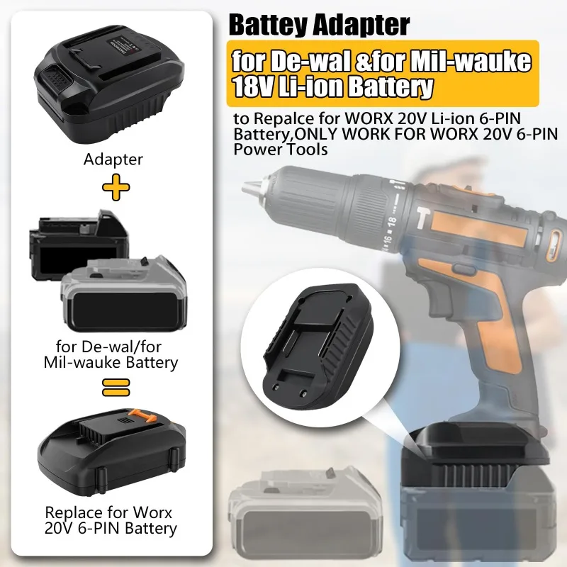Adaptateur de batterie DM20WOR - Dewalt Power Tools Xr avis et prix
